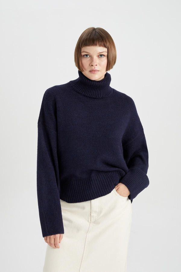 DEFACTO DEFACTO Relax Fit Turtleneck Sweater