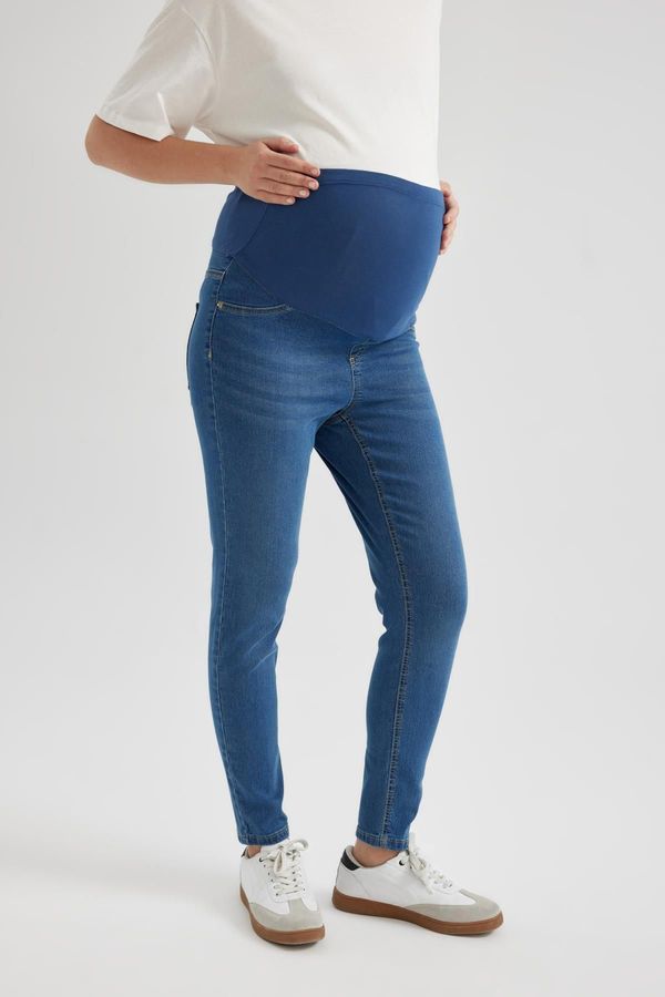 DEFACTO DEFACTO Skinny Fit Extra Tight Fit Normal Waist Extra Skinny Leg Maternity Trousers.