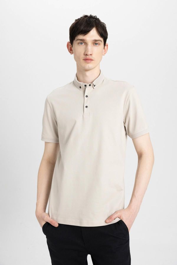 DEFACTO DEFACTO Slim Fit Basic Short Sleeve Polo T-Shirt