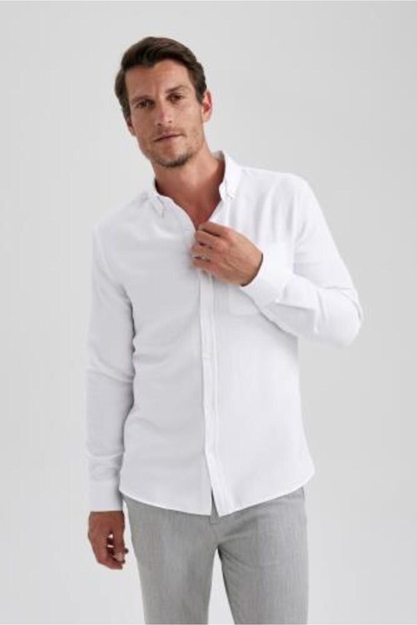 DEFACTO DEFACTO Slim Fit Long Sleeve Shirt