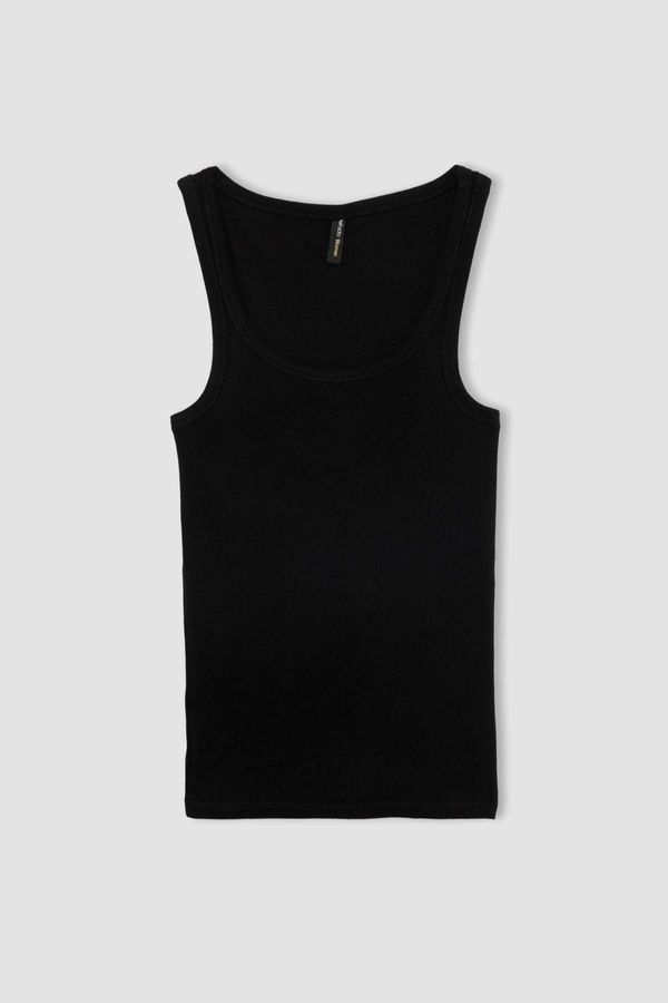 DEFACTO DEFACTO Slim Fit Round Neck Ribbed Camisole Undershirt