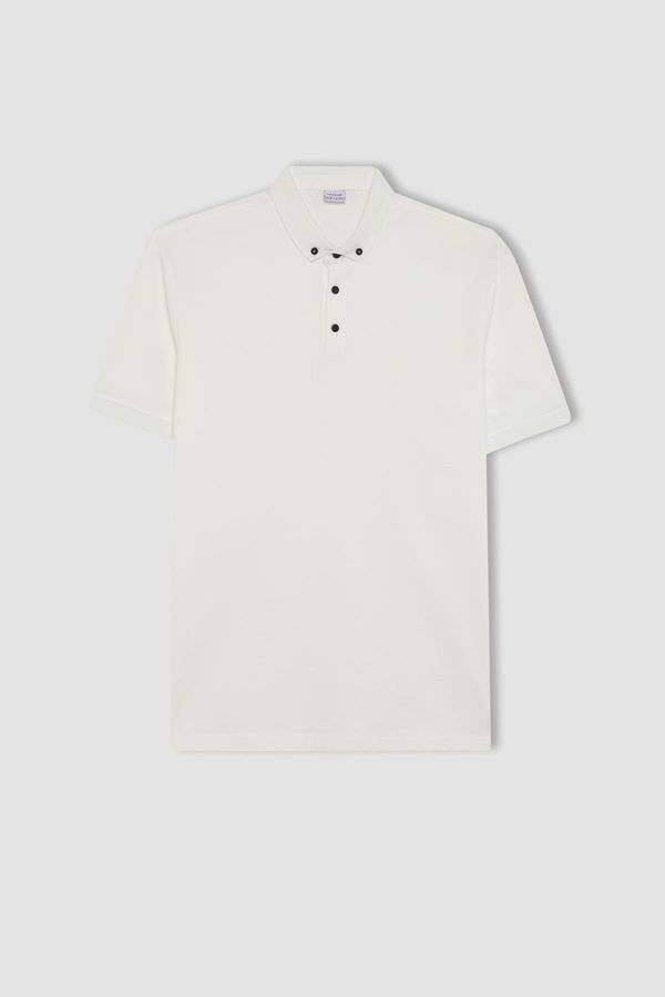 DEFACTO DEFACTO Slim Fit Short Sleeve Basic Polo Shirt