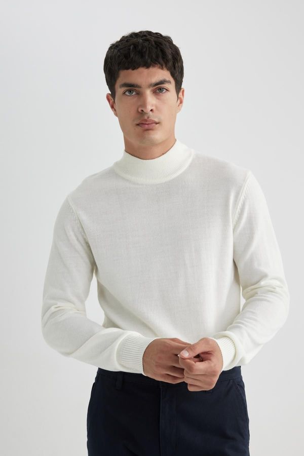 DEFACTO DEFACTO Slim Fit Turtleneck Sweater