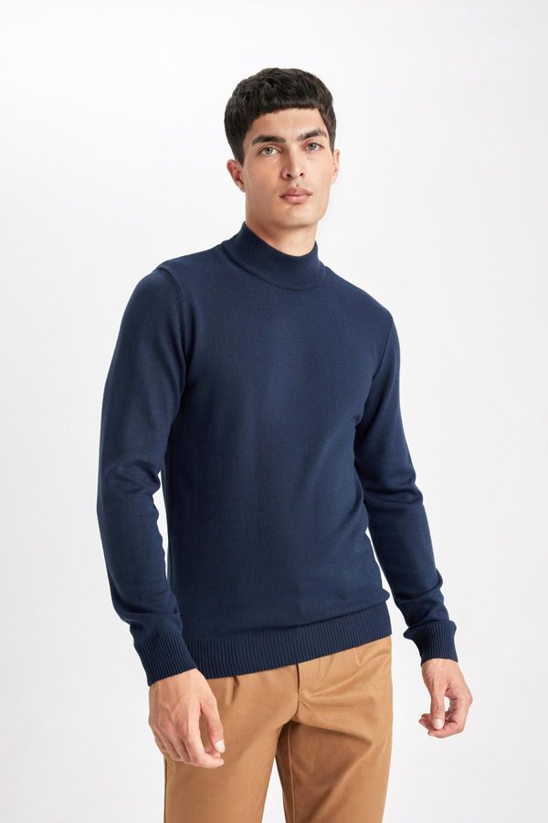 DEFACTO DEFACTO Slim Fit Turtleneck Sweater