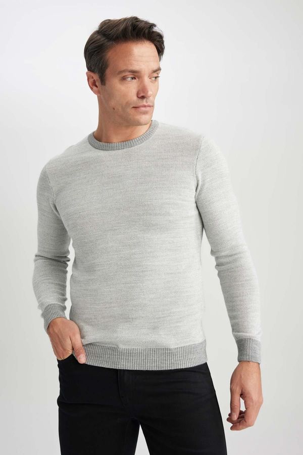 DEFACTO DEFACTO Standard Fit Crew Neck Sweater