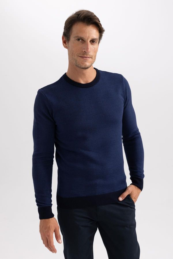 DEFACTO DEFACTO Standard Fit Crew Neck Sweater