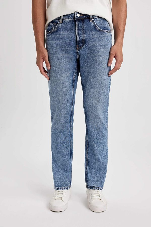 DEFACTO DEFACTO Straight Fit Normal Mold Normal Waist Jeans