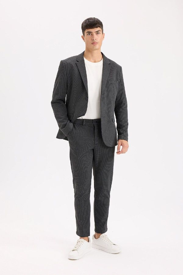 DEFACTO DEFACTO Tailored Regular Fit Pocketed Gabardine Trousers