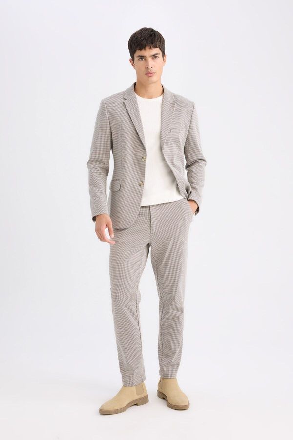 DEFACTO DEFACTO Tailored Regular Fit Pocketed Gabardine Trousers