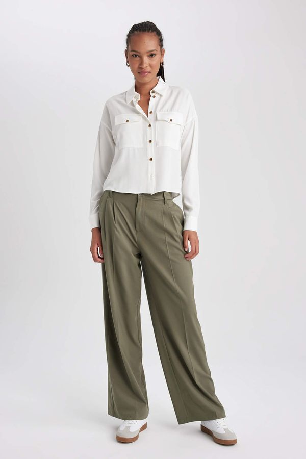 DEFACTO DEFACTO Wide Leg Three Pockets Pants