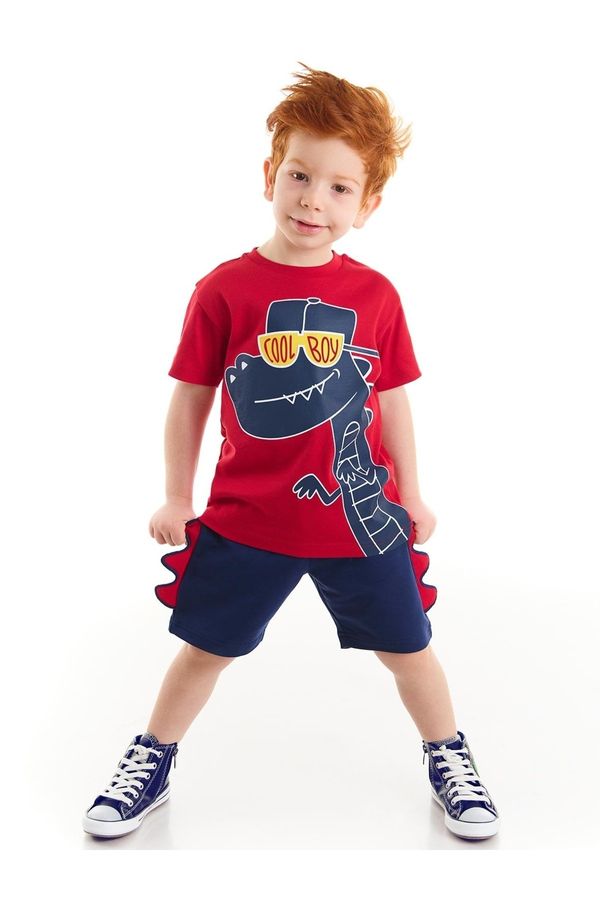 Denokids Denokids Cool Dino Boy's T-shirt Shorts Set