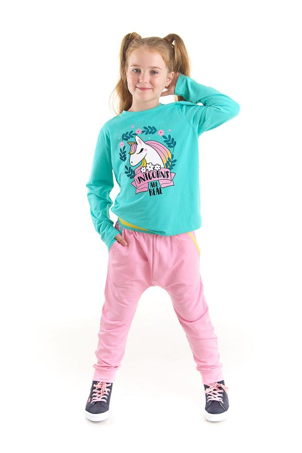 Denokids Denokids Real Unicorn Girls Kids T-shirt Pants Suit