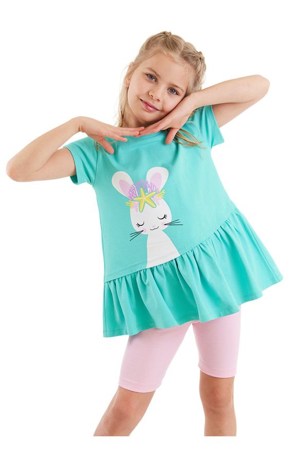 Denokids Denokids Sea Bunny Girls T-shirt Leggings Suit