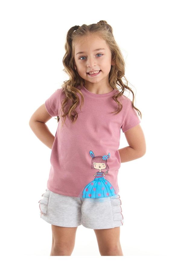 Denokids Denokids Tulle Lily Girls Kids T-shirt Shorts Set