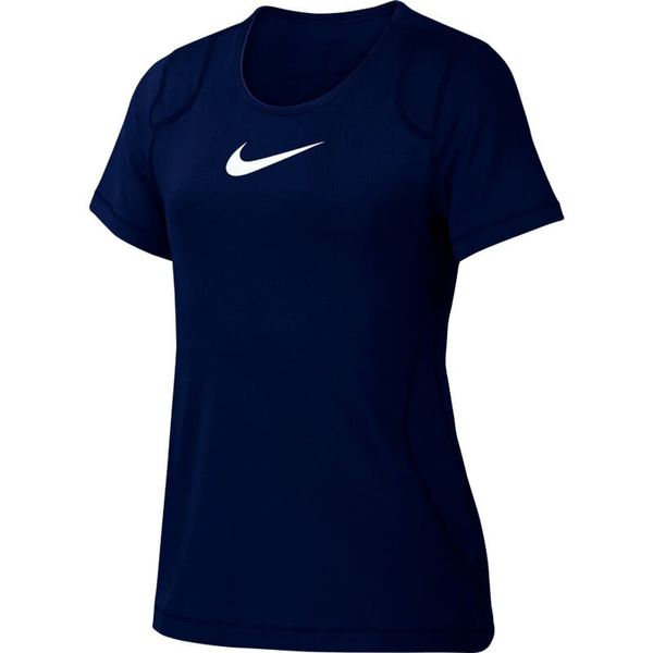 Nike Dětské tričko Nike Pro Top SS modré, M