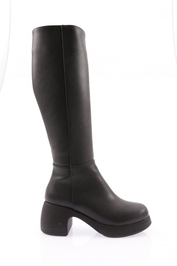 DGN DGN 2101 Women's Zippered Heeled Boots.