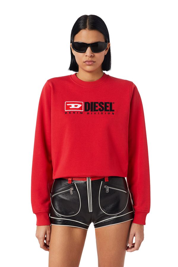 Diesel Diesel Sweatshirt - F-REGGY-DIV SWEAT-SHIRT red