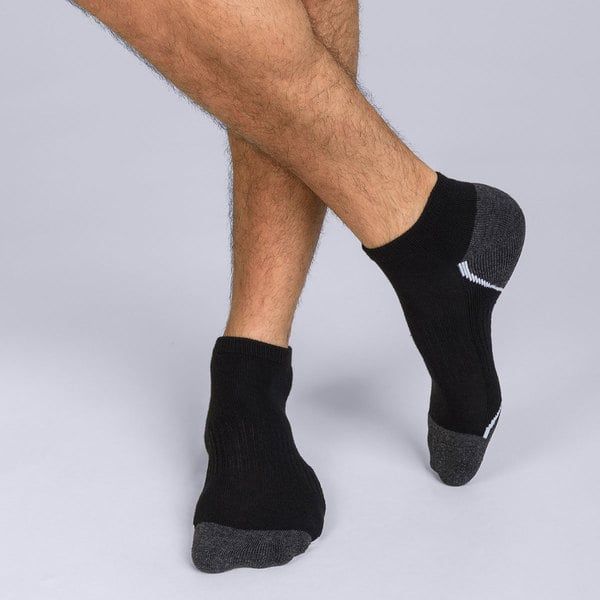 DIM SPORT DIM SPORT IN-SHOE 3x - Men's sports socks 3 pairs - black