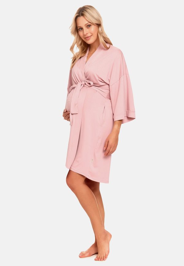 Doctor Nap Doctor Nap Woman's Dressing Gown SWB.9999 Flamingo