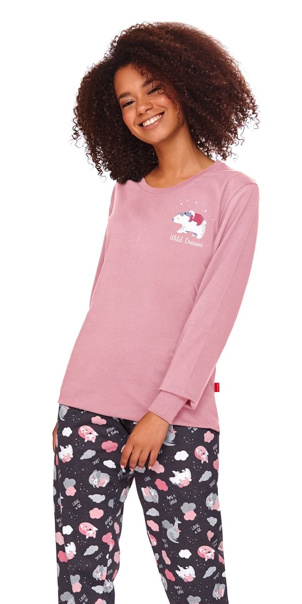 Doctor Nap Doctor Nap Woman's Pyjamas PM.4117 Papaya