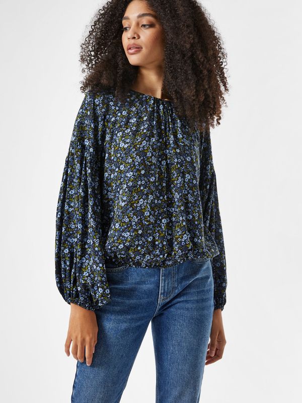 Dorothy Perkins Dorothy Perkins Dark Blue Patterned Blouse