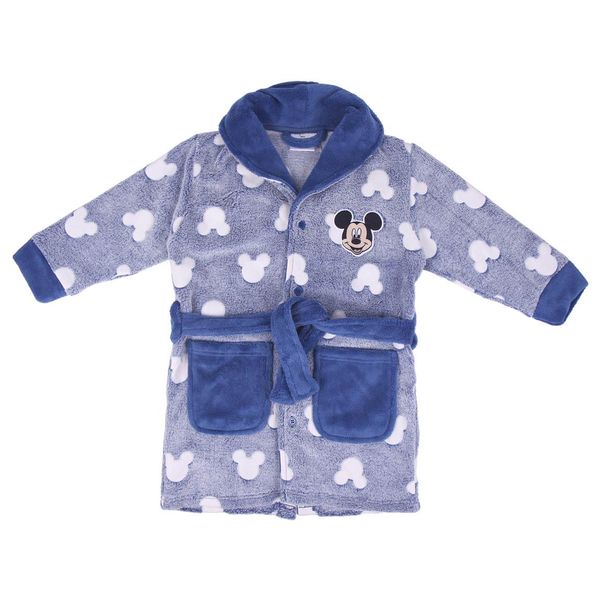 MICKEY DRESSING GOWN GLOW IN THE DARK CORAL FLEECE MICKEY