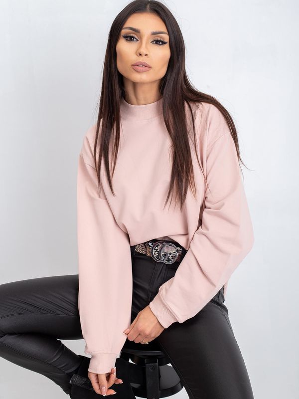 Fashionhunters Dusty Pink Sweatshirt Twist