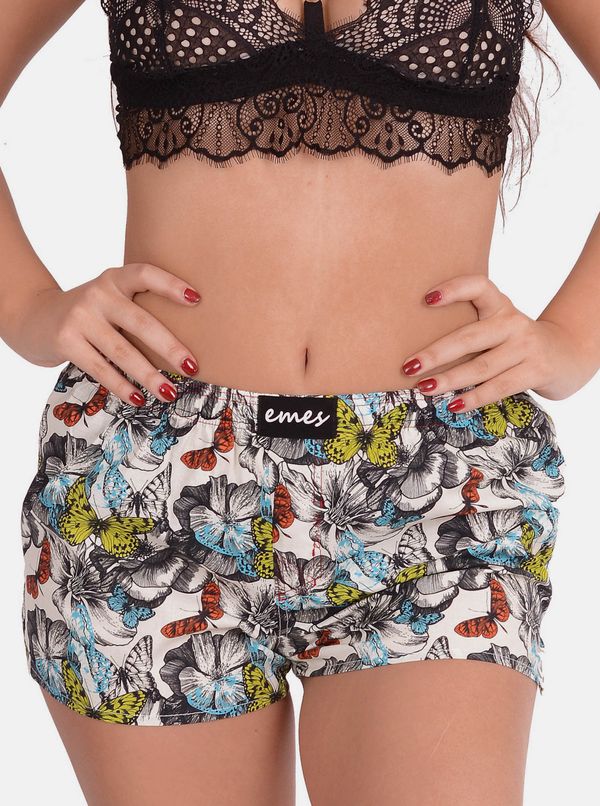 emes Emes Colorful Shorts Butterfly