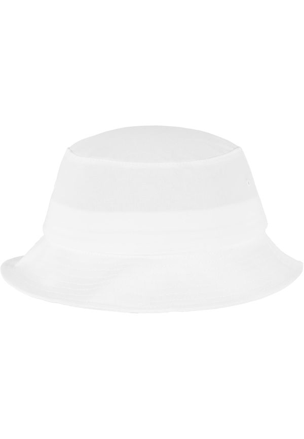 Flexfit Flexfit Cotton Twill Bucket White Hat