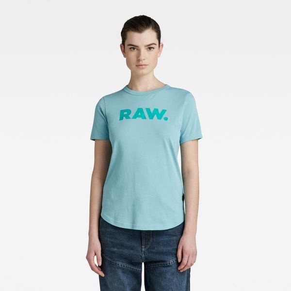 G Star G-STAR T-shirt - RAW. Slim R T WMN Blue