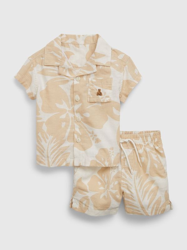 GAP GAP Baby Linen Shirt & Shorts - Boys