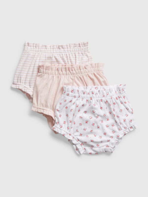 GAP GAP Baby Stretch Shorts, 3pcs - Girls