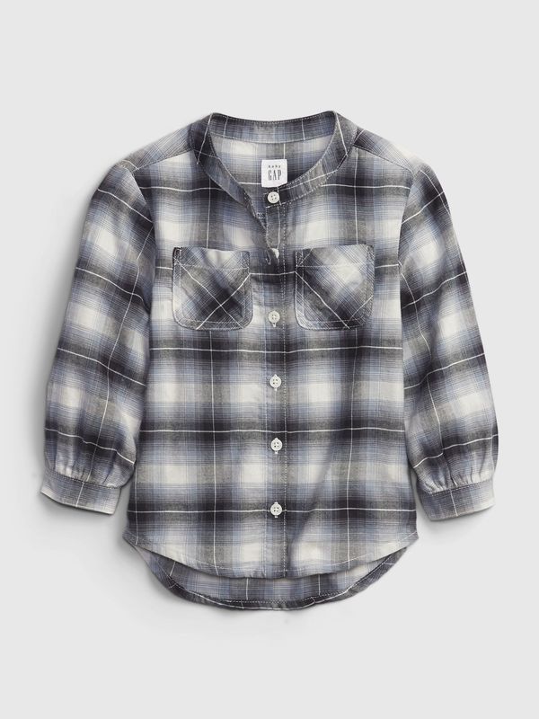 GAP GAP Children's Shirt Oversized Flannel Shirt - Girls