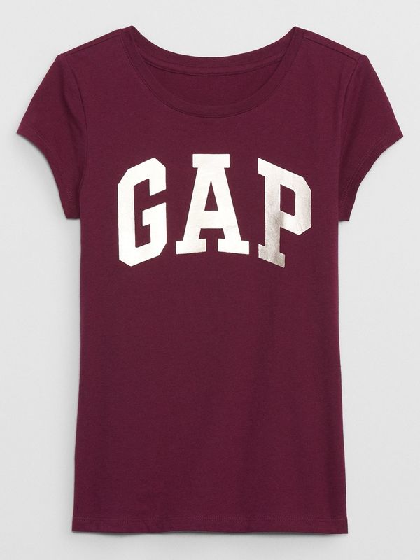 GAP GAP Children's T-shirt with metallic logo - Girls