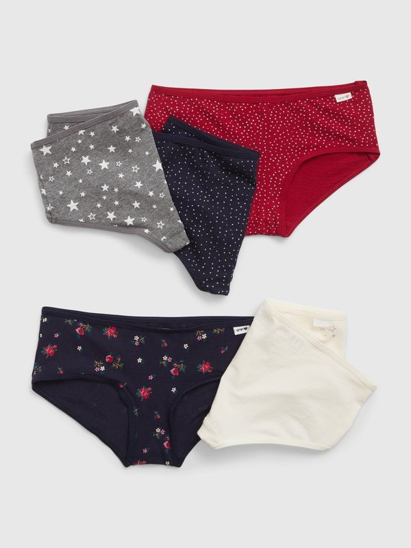 GAP GAP Children's Underpants, 5 Pairs - Girls