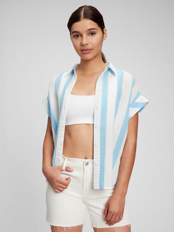 GAP GAP Cotton Striped Shirt - Women