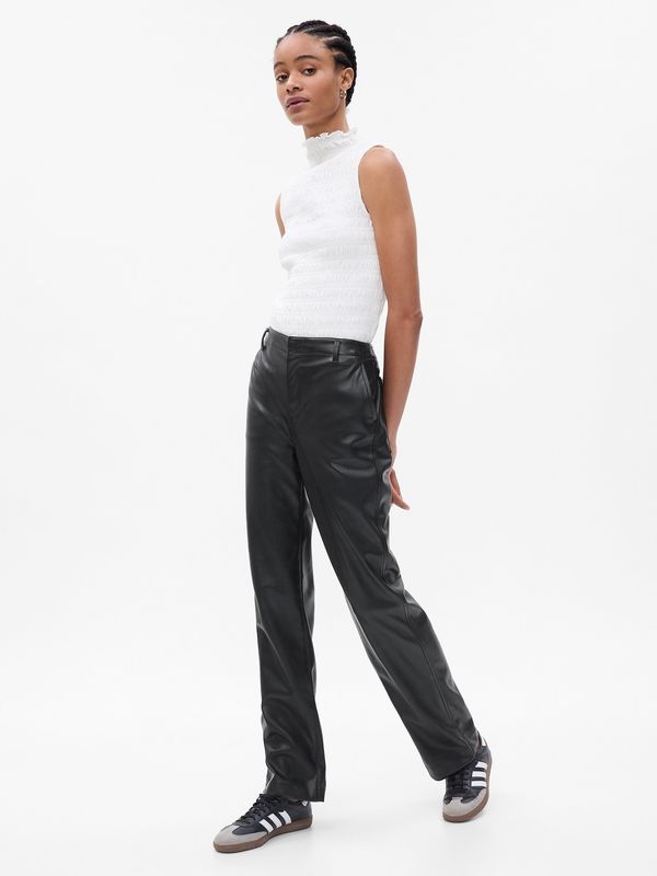 GAP GAP Faux Leather Pants - Women's