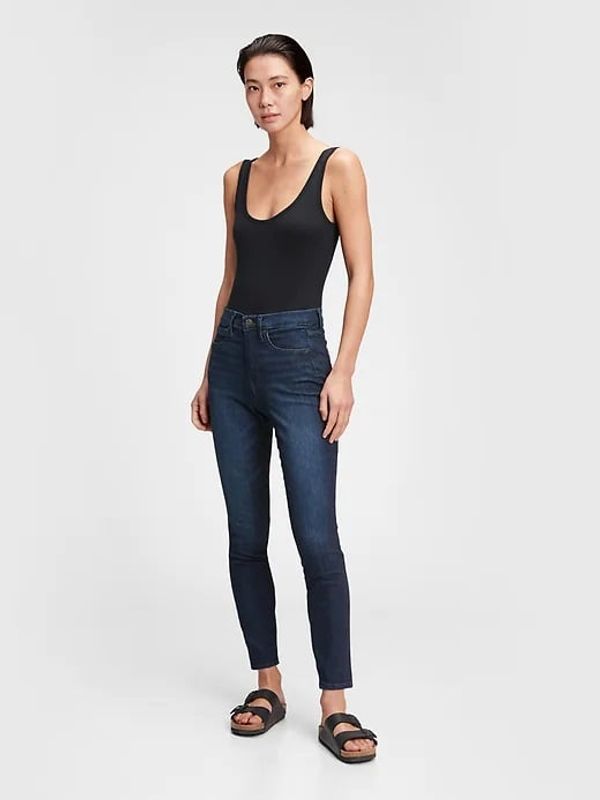 GAP GAP Jeans High Rise Skinny Jeans with Secret Smoothing Pockets with W - Women's