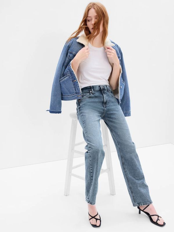 GAP GAP Jeans loose mid rise Washwell - Women