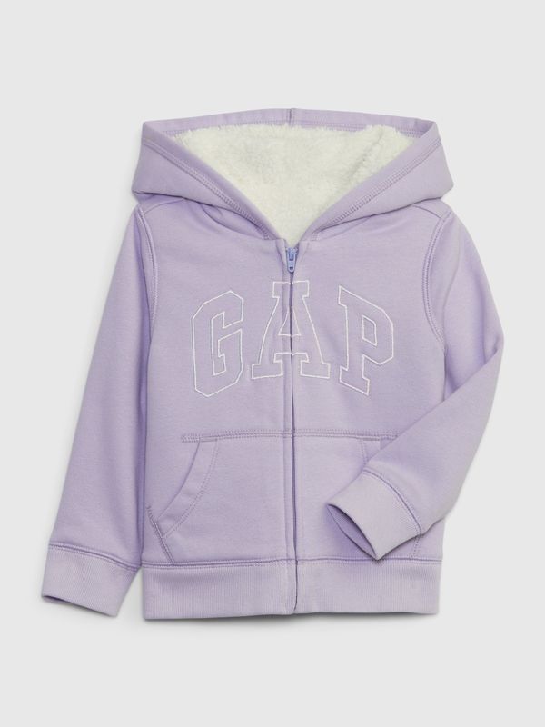 GAP GAP Kids Insulated Sweatshirt with Logo - Girls