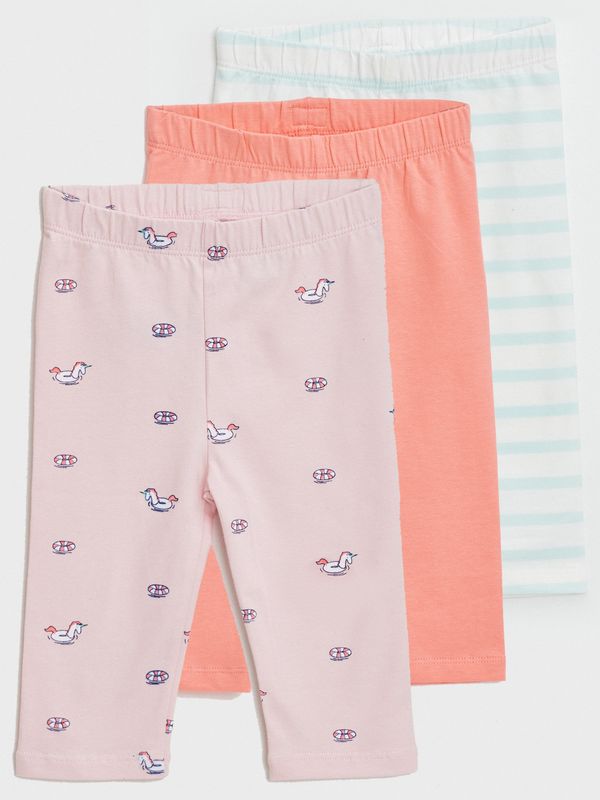 GAP GAP Kids Leggings with Pattern, 3pcs - Girls