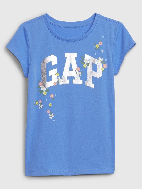 GAP GAP Kids ́s T-shirt with metallic logo - Girls