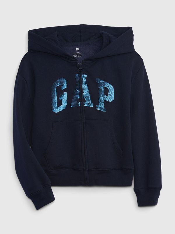 GAP GAP Kids Sweatshirt logo with sequins - Girls