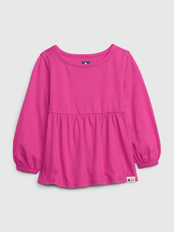 GAP GAP Kids T-shirt organic cotton peplum - Girls