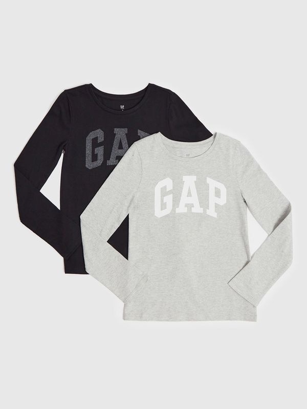 GAP GAP Kids T-shirts with logo, 2pcs - Girls