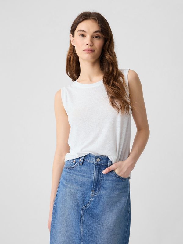 GAP GAP Linen Top Sleeveless - Women