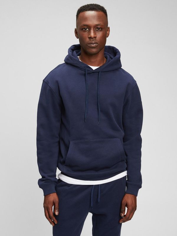 GAP GAP Men's Blue Fleece Pocket Hoodie