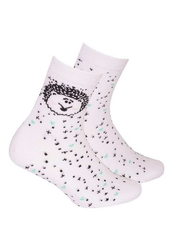 Gatta Gatta G34.01N Cottoline girls' socks patterned 27-32 white 232