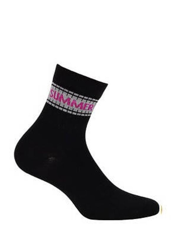 Gatta Gatta G44.01N Cottoline girls' socks patterned 33-38 black 358