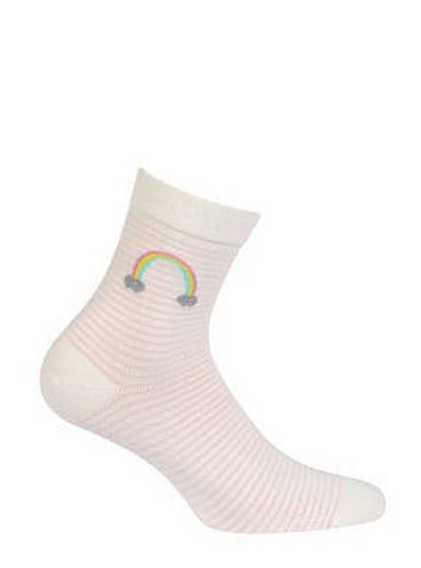 Gatta Gatta G44.01N Cottoline girls' socks patterned 33-38 off white 393